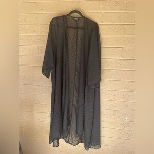 Torrid Black Heart*Kimono Cardigan